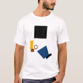 Kazimir Malevich Suprematism Self Portrait T-shirt (Voorkant)