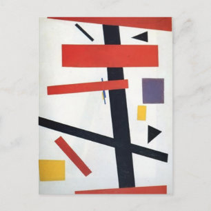 Kazimir Malevich - Suprematisme Briefkaart