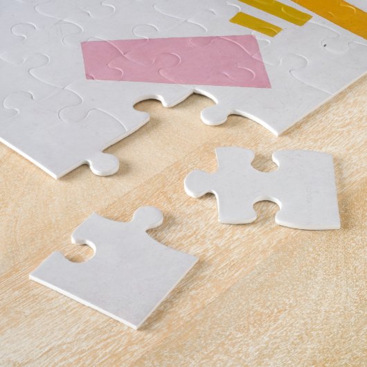 Kazimir Malevich Suprematisme Compositie Legpuzzel (Zijkant)