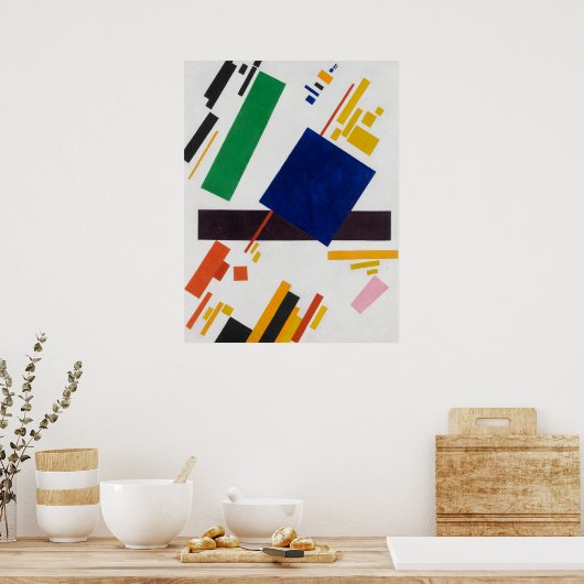 Kazimir Malevich Suprematisme Compositie Poster (Keuken)
