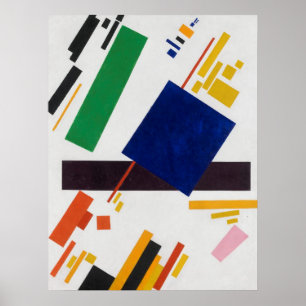 Kazimir Malevich Suprematisme Compositie Poster