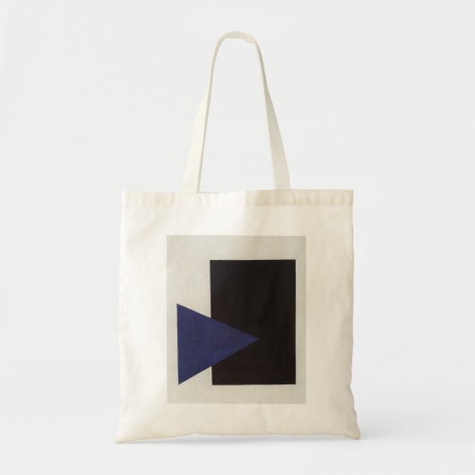 Kazimir Malevich - Suprematisme met blauwe driehoe Tote Bag (Voorkant)