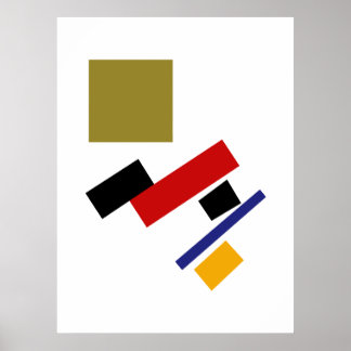 Kazimir Malevich Suprematisme Poster