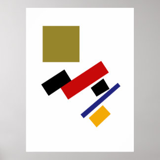 Kazimir Malevich Suprematisme Poster