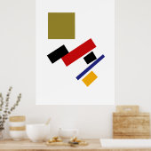 Kazimir Malevich Suprematisme Poster (Keuken)