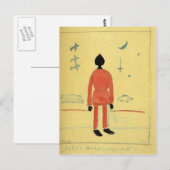 Kazimir Malevich - Turkse soldaat Briefkaart (Voorkant / Achterkant)
