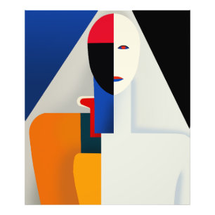 Kazimir Malevich, Vrouw Torso (1932) Foto Afdruk