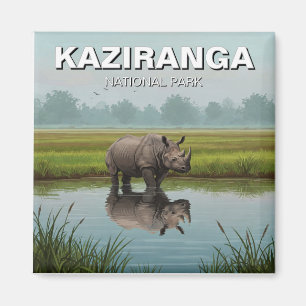Kaziranga Nationaal Park Assam India Reizen Magneet