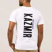 Kazmir Mannen grafische T-shirt (Achterkant)