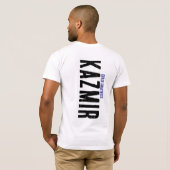 Kazmir Mannen grafische T-shirt (Achterkant volledig)