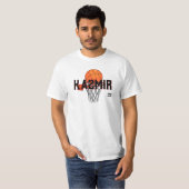 Kazmir Mannen Wit Graphic T Shirt (Voorkant volledig)