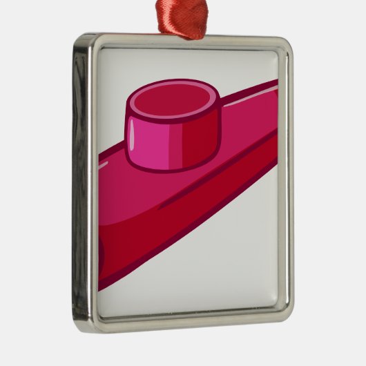 Kazoo Metalen Ornament (Rechts)