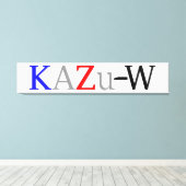 KAZu-W Canvas Afdruk (Insitu (Houten vloer))