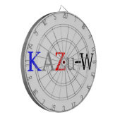 KAZu-W Dartbord (Voorkant Links)