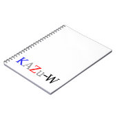 KAZu-W Notitieboek (Linkerzijde)