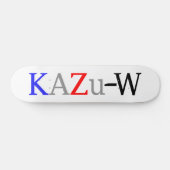 KAZu-W Persoonlijk Skateboard (Horizontaal)