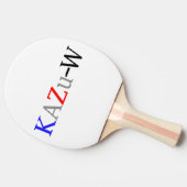KAZu-W Tafeltennisbatje (Zijkant)