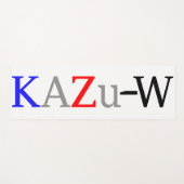 KAZu-W Yogamat (Voorkant (horizontaal))