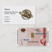 KB Vision-Visitekaartje Visitekaartje (Voorkant / Achterkant)