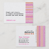 KB Visitekaartje Details (Voorkant / Achterkant)