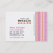 KB Visitekaartje Details (Achterkant)