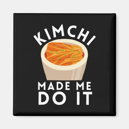 KBBQ Korean BBQ Kimchi Ramen Magneet (Voorkant)