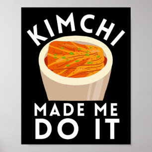 KBBQ Korean BBQ Kimchi Ramen Poster