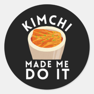 KBBQ Korean BBQ Kimchi Ramen Ronde Sticker