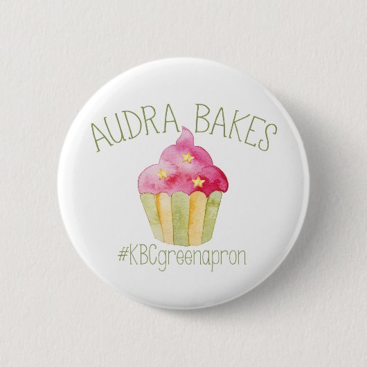 KBC Audra Bakes Round Button (Voorkant)