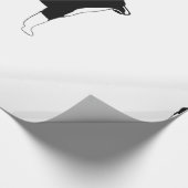 KBD-kleurensilhouet Cadeaupapier (Hoek)