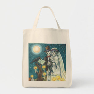 Kbegraafplaats Nuptials SKELETON WEDDING GROCERY T Tote Bag