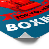 Kbg(kamogawa) Boxing Gym Tokyo, Japan Est 1950 Box Poster (Hoek)