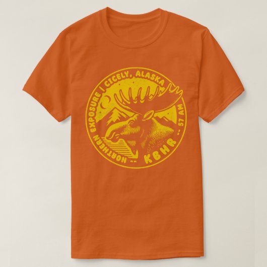 KBHR 57 AM Northern Exposure T-shirt (Design voorkant)