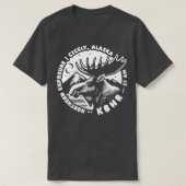 KBHR 57 AM radiostation TShirt voor blootstelling  (Design voorkant)