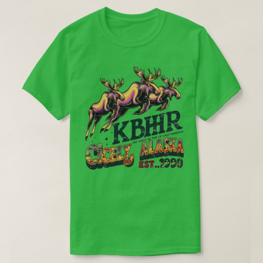 KBHR Cicely Alaska TShirt 2 (Design voorkant)