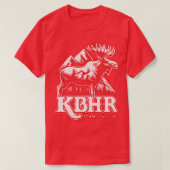 KBHR Northern Exposure radiostation Cicely Alaska T-shirt (Design voorkant)
