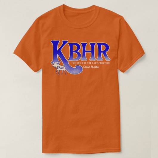 kbhr radio fm TShirt (Design voorkant)