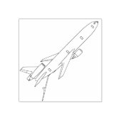 Kc-10 Extender Tanklijn Tekening Boom Down Rubberstempel (Afrduk)