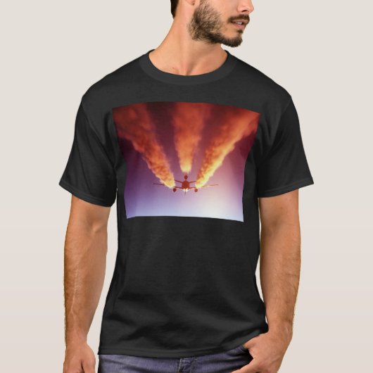 KC-10 tankervliegtuig T-shirt (Voorkant)