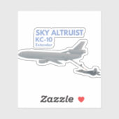 KC-10 Vliegtuig Vliegtuig Vuurmachine Sticker (Vel)