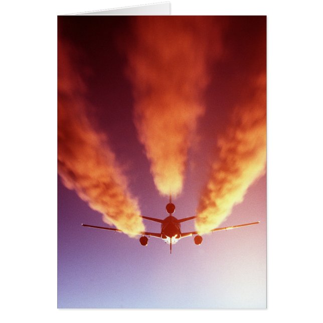 KC-10 vliegtuig voor het bijtanken van brandstof (Voorkant)