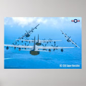 KC-130J SUPER HERCULES POSTER (Voorkant)