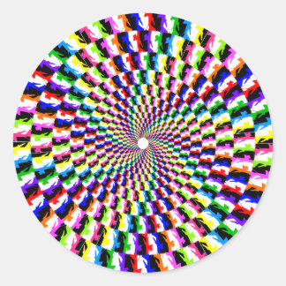 KC-135 regenboog spiraal Sticker