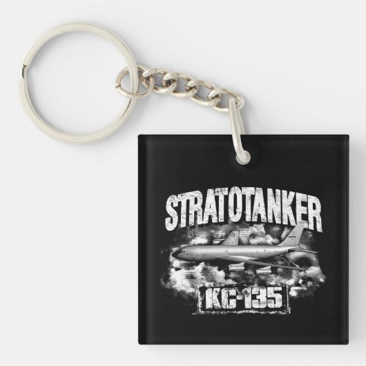 KC-135 Stratotanker Acryl Sleutelhanger (Voorkant)