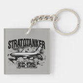 KC-135 Stratotanker Acrylische Sleutelhanger (Achterkant)