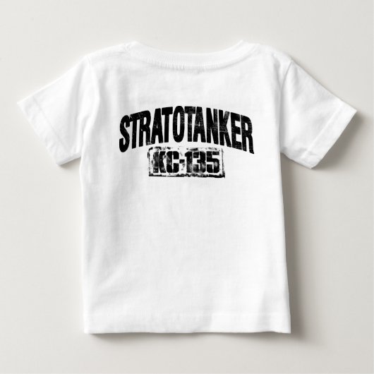 KC-135 Stratotanker Baby Romper T-shirt (Achterkant)