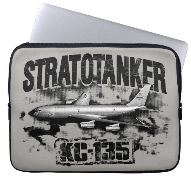 KC-135 Stratotanker Electronics Bag Laptop Sleeve (Voorkant)