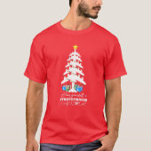 KC-135 Stratotanker kerstboom T-shirt (Voorkant)