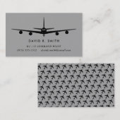 KC-135 Stratotanker Pilot met passend patroon Visitekaartje (Voorkant / Achterkant)