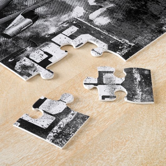 KC-135 Stratotanker Puzzle Legpuzzel (Zijkant)